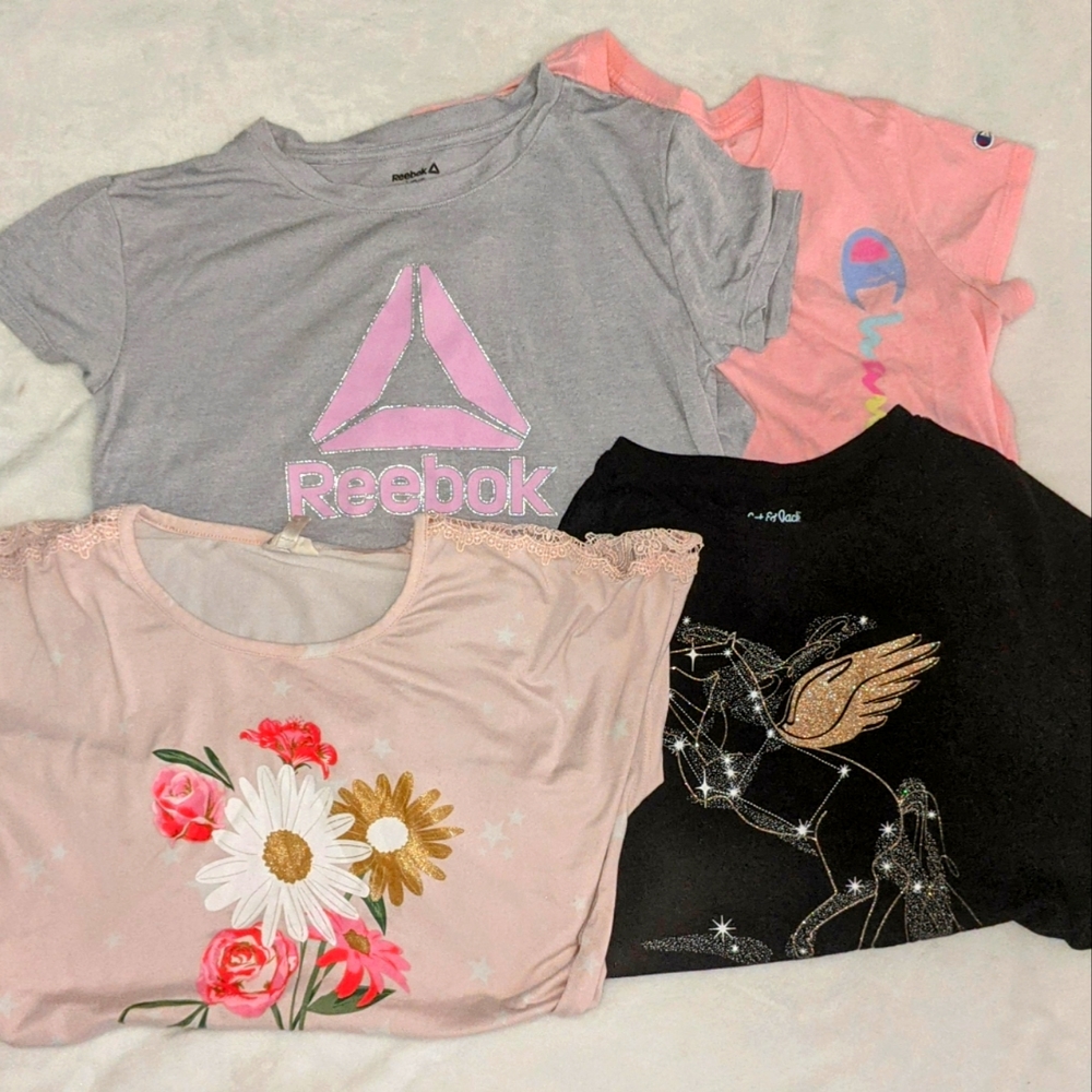 Girls Top 4 Lot SZ L
